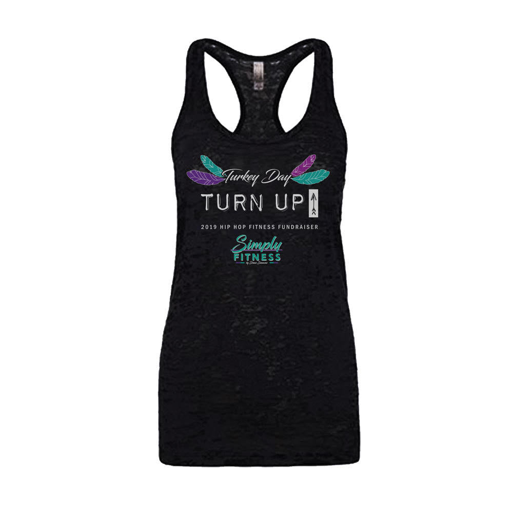 Turkey Day Fundraiser Racerback Tank