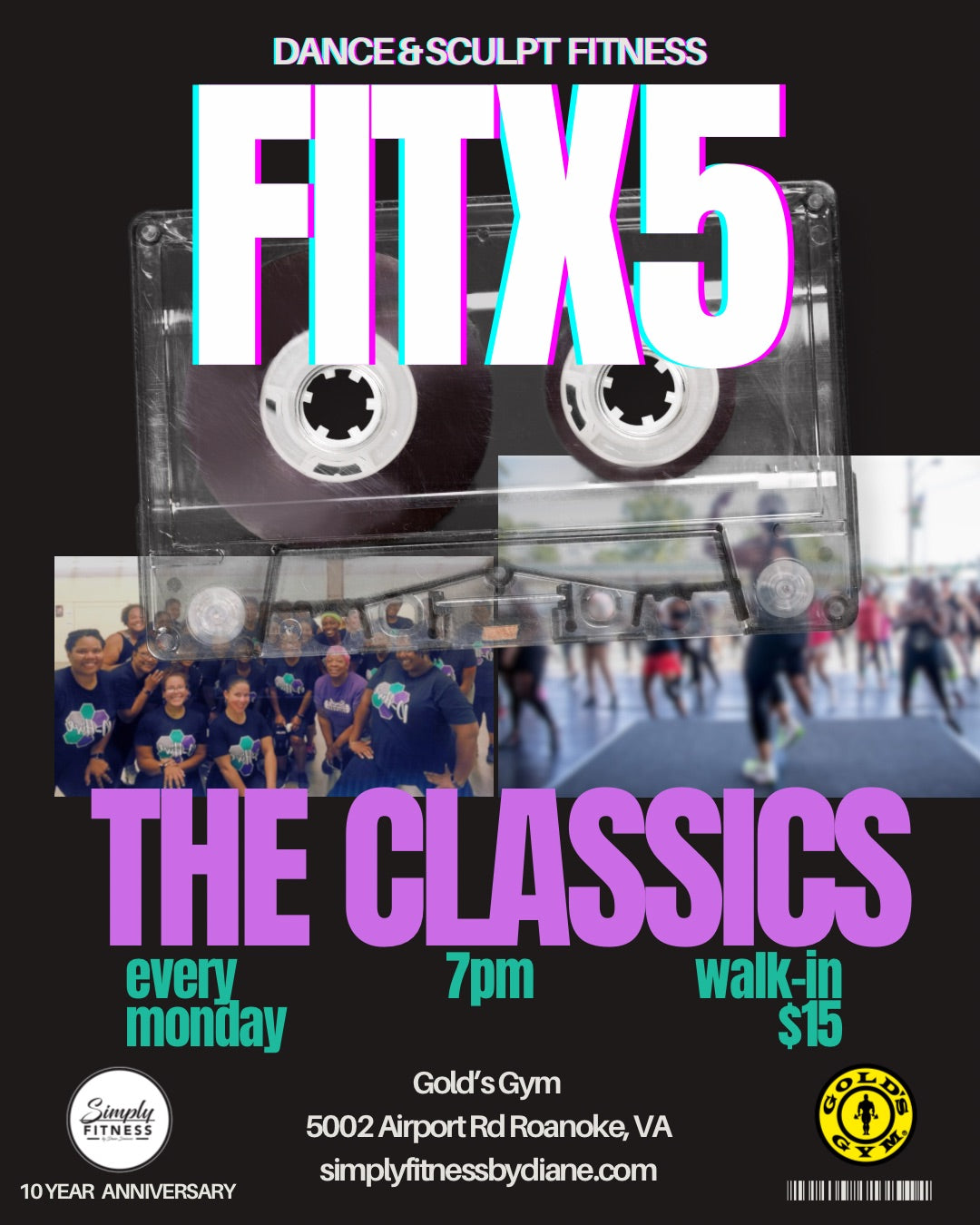 FITX5 The Classics Monday class
